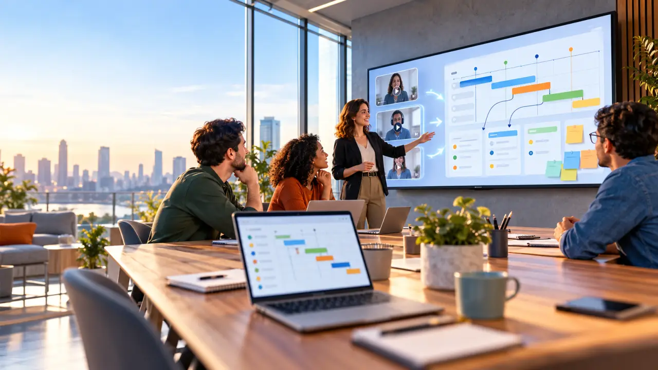 Cours de gestion de projet : passer des vidéos à un premier projet piloté