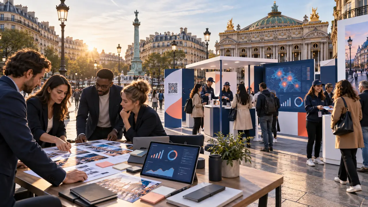 Une agence de marketing opérationnel à Paris transforme un brief en campagne terrain mesurable