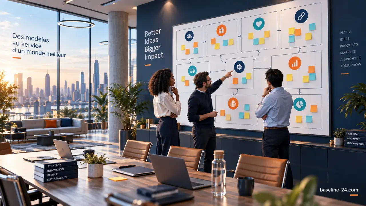 Business Model Canvas : un exemple en 9 blocs pour tester la cohérence d’un modèle économique