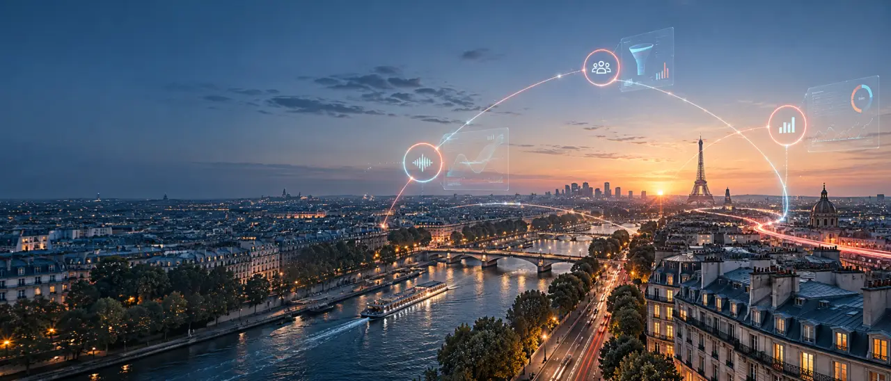 Une stratégie digitale sur mesure à Paris relie audit, acquisition et pilotage