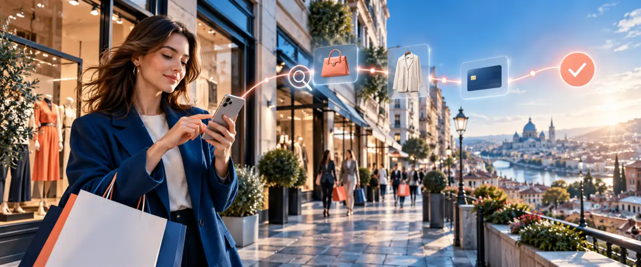 M-commerce mobile : un parcours plus court, pas seulement un écran plus petit