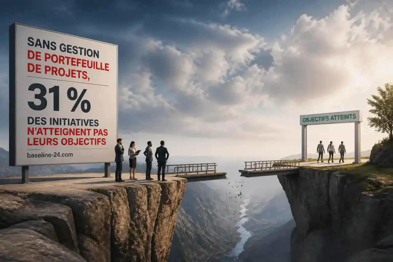 Sans gestion de portefeuille de projets, 31 % des initiatives n'atteignent pas leurs objectifs