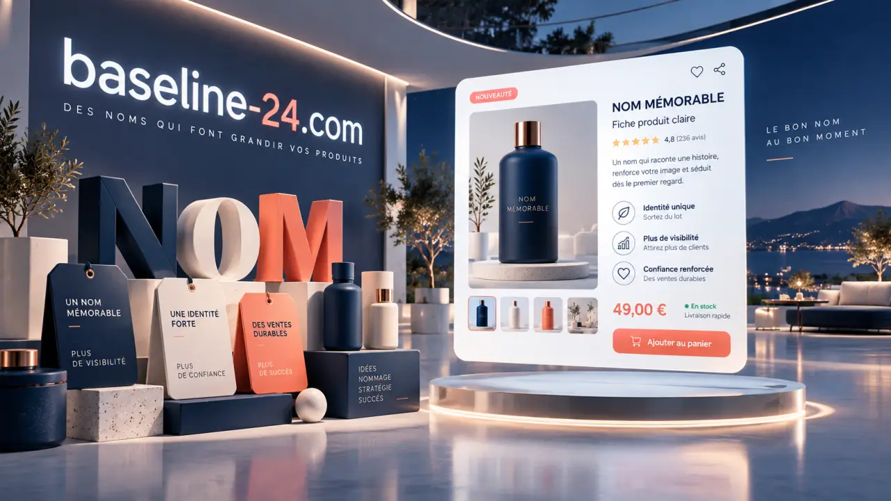 Stratégie de nommage produit e-commerce : un nom mémorable, une fiche produit claire
